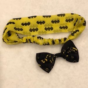 Batman Bundle Bow+Headband